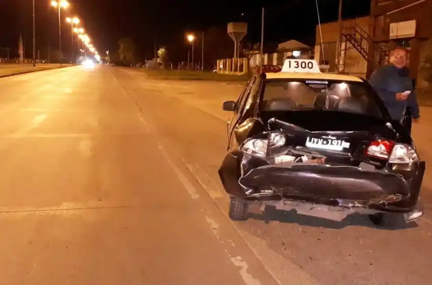 Una madrugada con dos choques, pero sin heridos graves