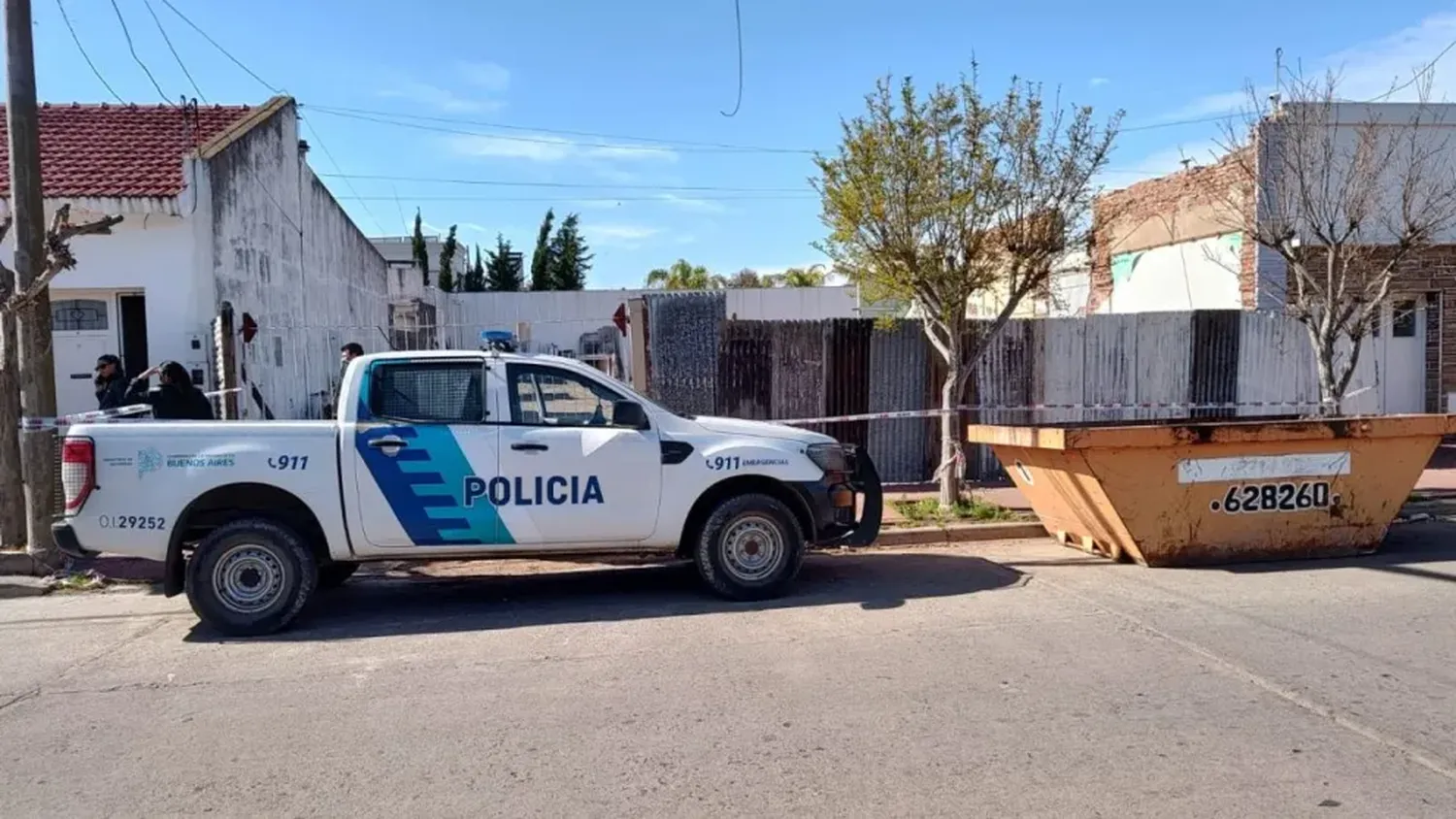 Tragedia y conmoción en Bolívar: un obrero murió tras el derrumbe de una pared en la que estaba trabajando