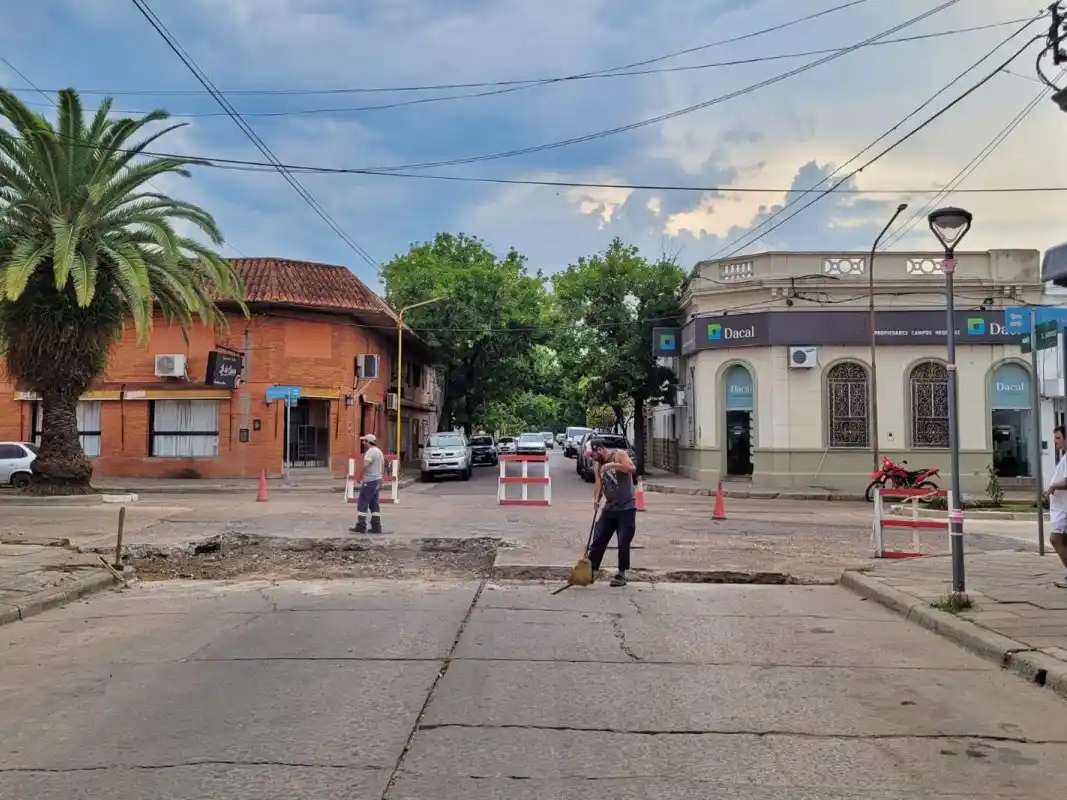Mejora en la trama vial: qué calles estarán cortadas y dónde se construirá un nuevo badén