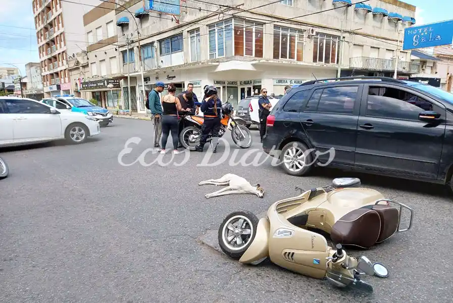 Motociclistas heridos, en otra jornada cargada de accidentes