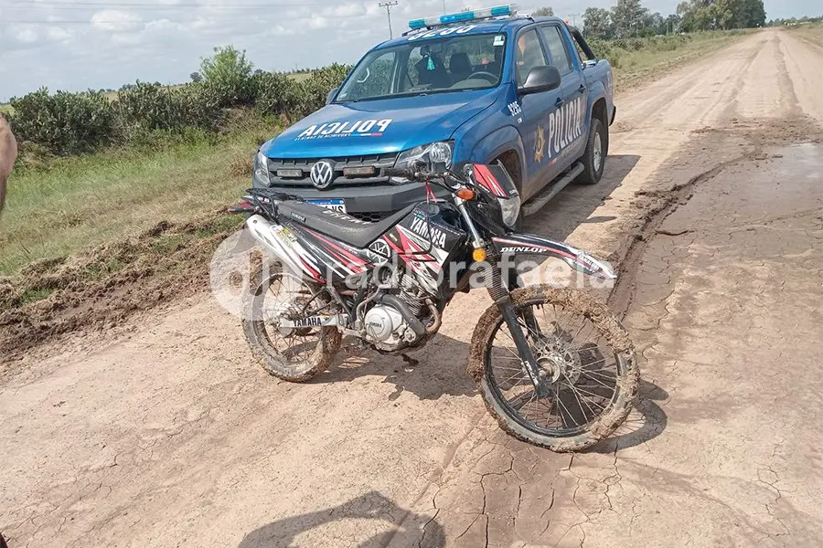 Recuperación de un vehículo en la zona