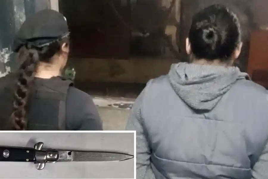 Una motociclista amenazó a otra mujer con una navaja durante una discusión de tránsito en el centro