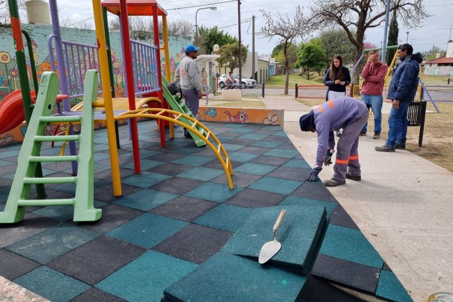 Continúa la transformación de las plazas de la ciudad