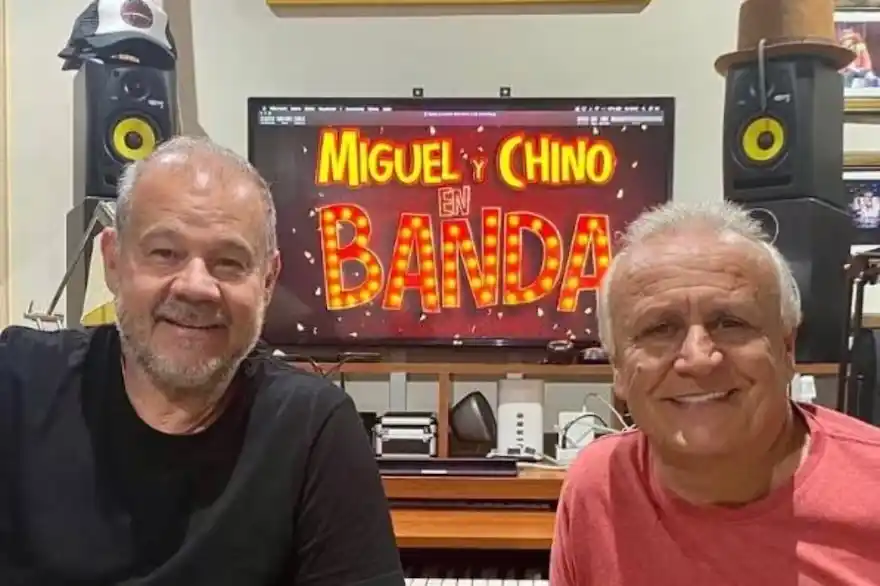 Chino Volpato y Miguel Del Sel