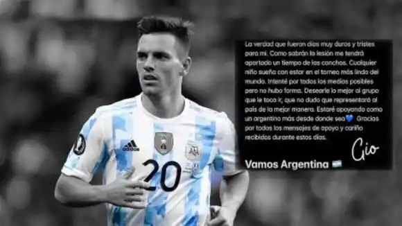 «Lo intenté por todos los medios posibles», el dolor de Lo Celso por su ausencia en Qatar