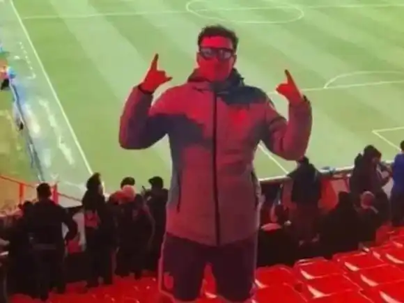 Habló el hincha chileno empujado desde la tribuna: “Estoy bien, con muchas ganas de vivir”