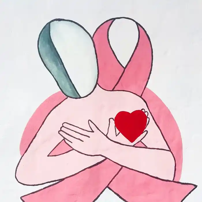 Inauguraron un mural en homenaje al Octubre Rosa