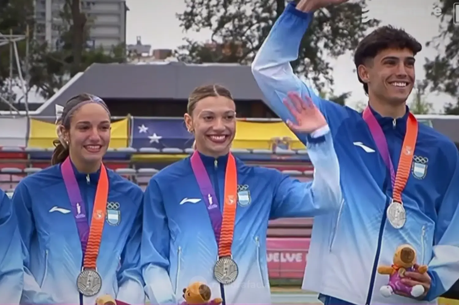 El rafaelino Tomás Mondino debutó con una medalla: ganó plata en la posta mixta de Santa Fe 2026
