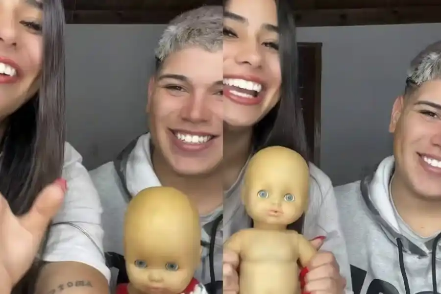 Daniela y Thiago se preparan para la llegada de los gemelos: ya practicaron cómo cambiar pañales