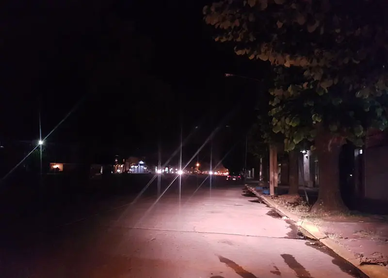 Sin luz en avenida 59