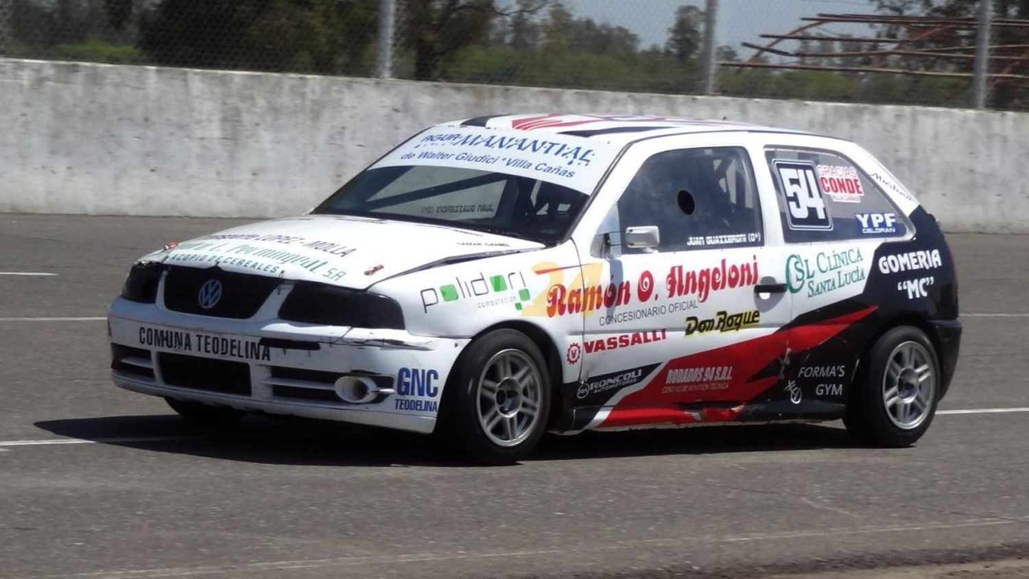 Séptimo puesto de Guazzeroni en Rafaela