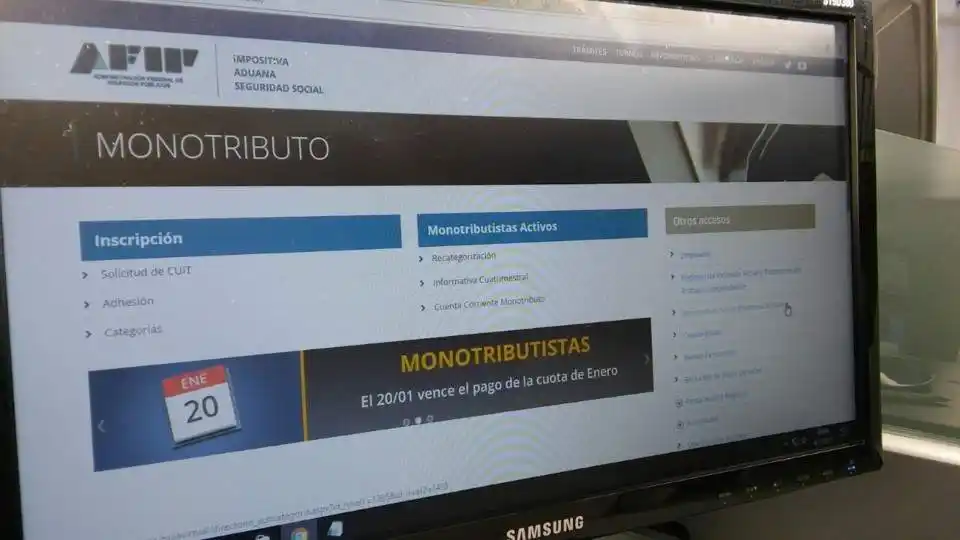 Actualización de escalas y créditos a tasa subsidiada para Monotributistas