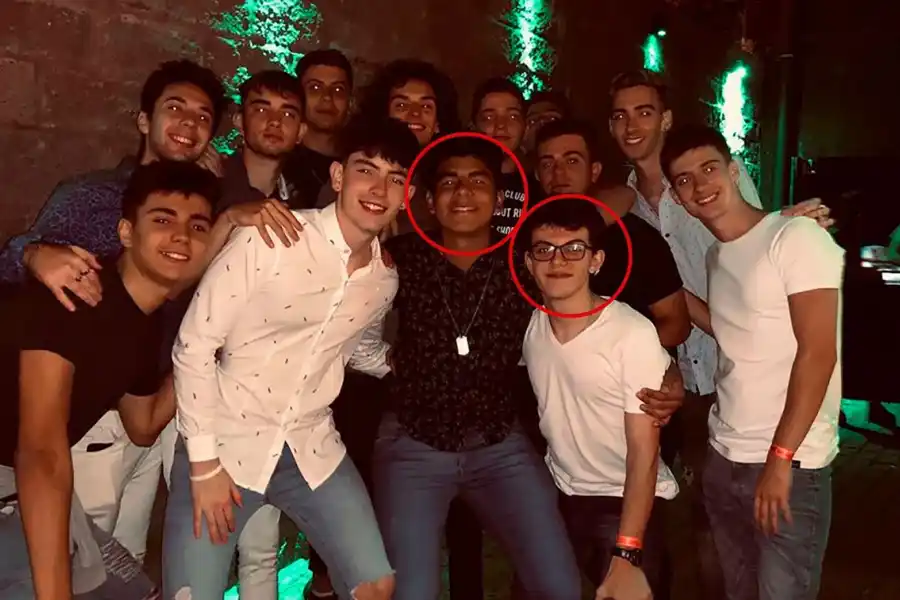 Momentos Felices: Filardi junto a Fernando en Villa Gesell.