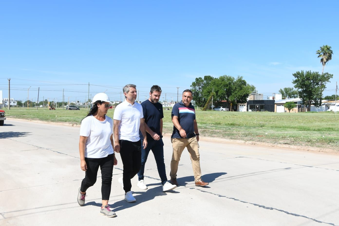 La obra beneficia a unos 200 vecinos de los barrios Cottolengo y 20 de Junio.
