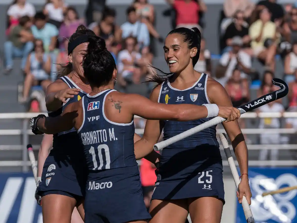 Las Leonas golearon a Irlanda en Mar del Plata