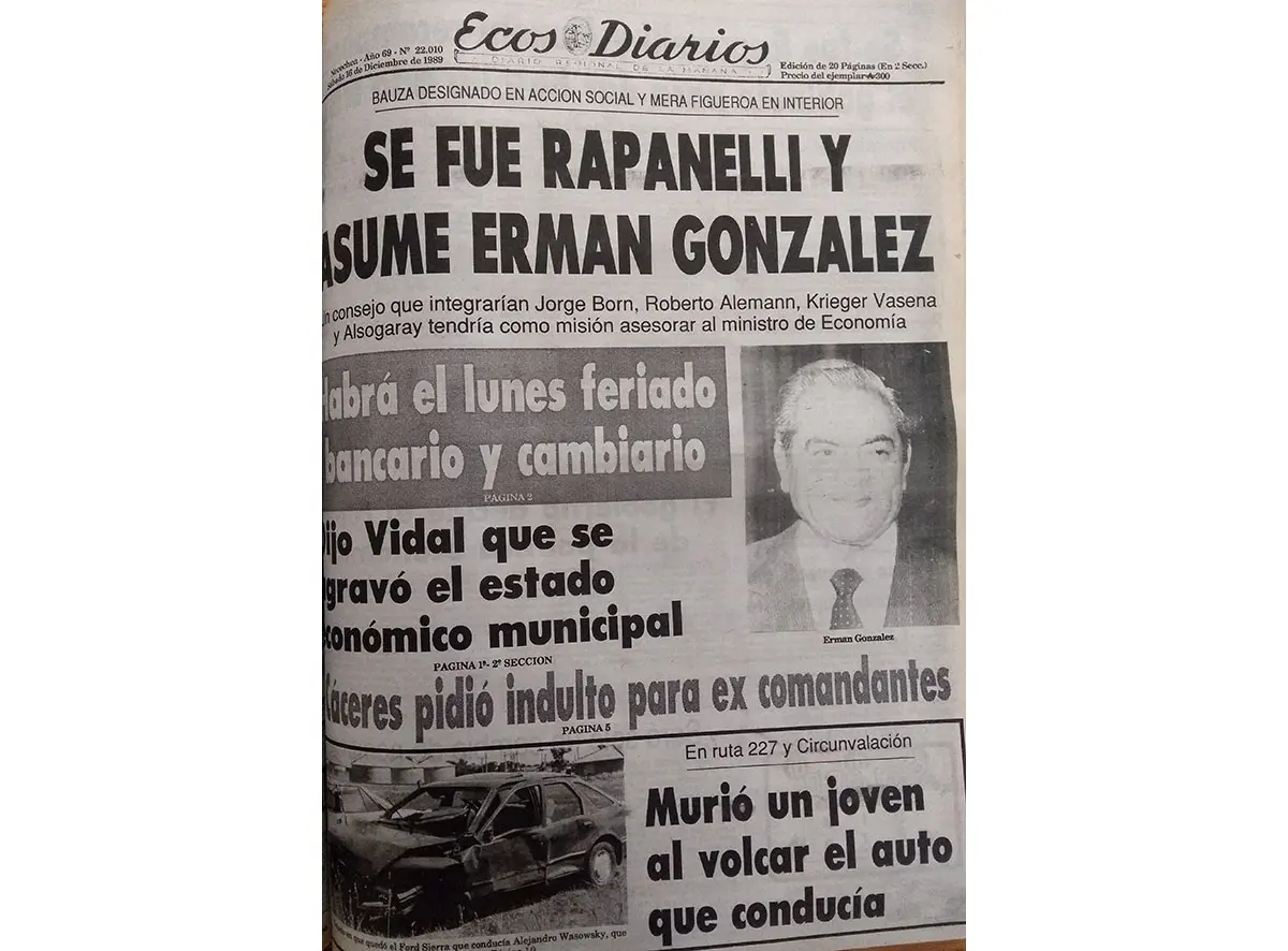 Sábado 16 de diciembre de 1989