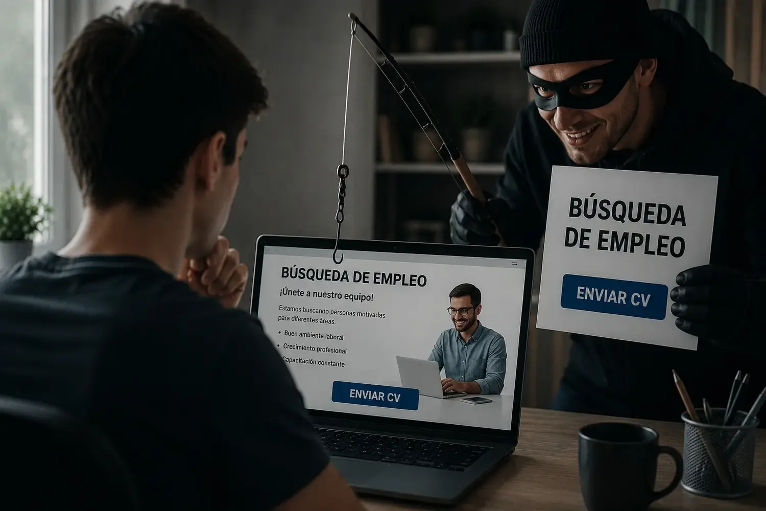 Usan la necesidad de la gente para estafarla con una falsa búsqueda de empleo que no existe