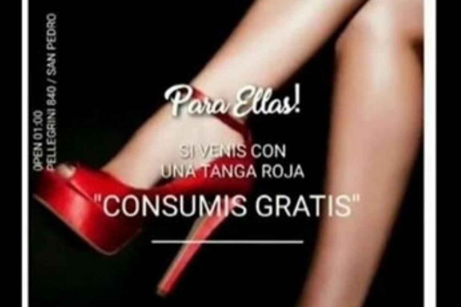 Un boliche daba tragos gratis a las chicas que usaran tanga roja