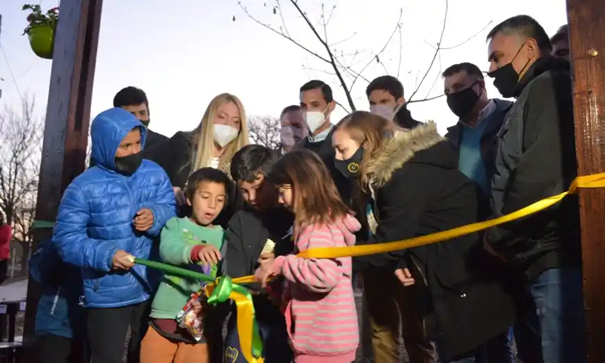 Ceres: inauguraron el Parque Santa Rita y otras obras de Barrio Quilmes
