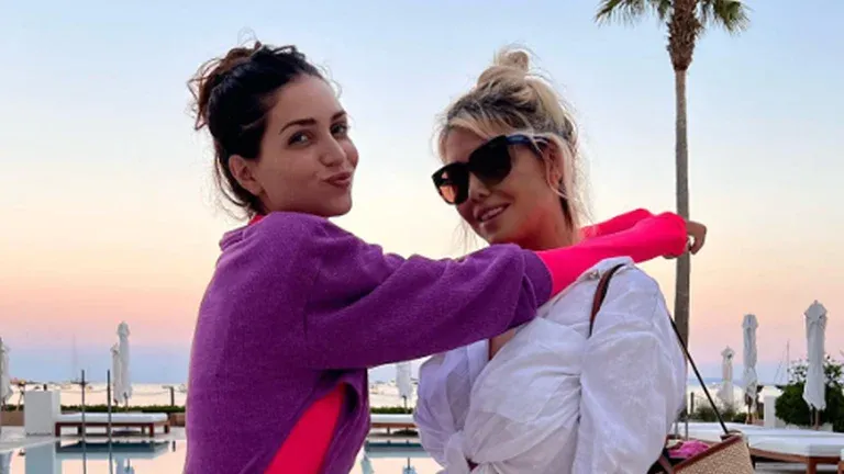 Las hermanas Wanda Nara y Zaira Nara