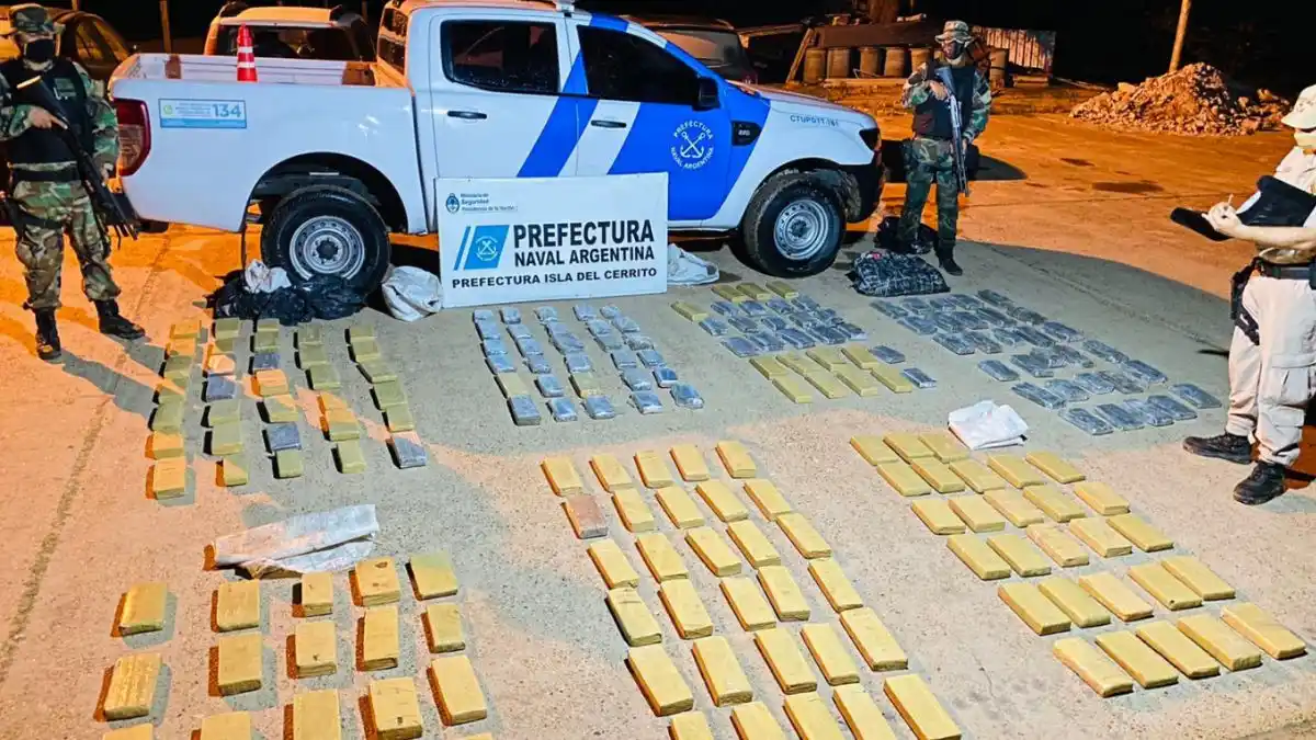 Decomisan más de media tonelada de marihuana en Misiones