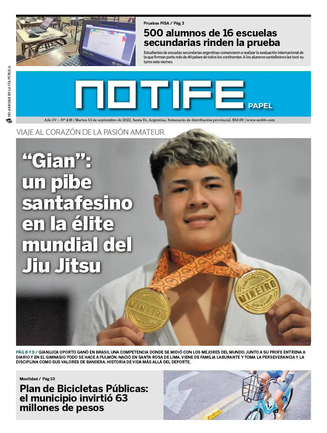 Semanario Notife: Edición N° 418