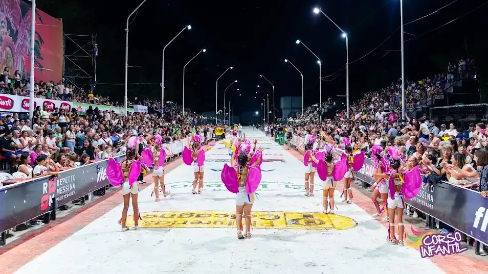 El corso infantil se desarrolló con notable éxito. (Foto: MG).