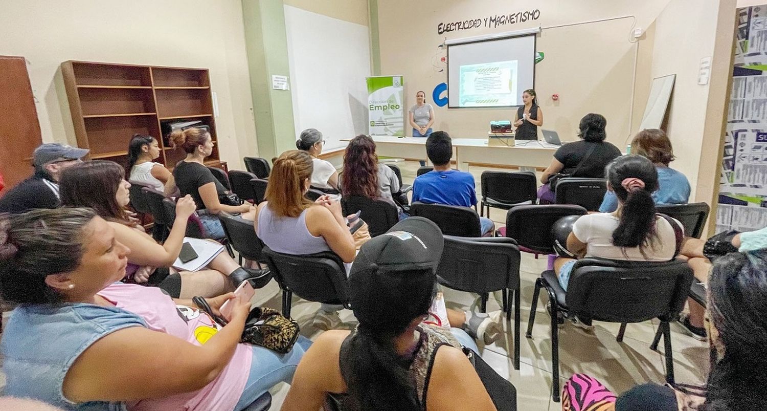 El ciclo de capacitaciones laborales comenzó con el Taller de Orientación Vocacional y Laboral