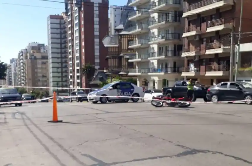 Un nuevo choque en la avenida Colón