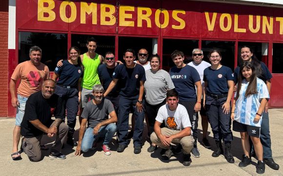 Incendios en la Patagonia: el bombero Luis Torrens regresó desde el Parque Nacional Lanín