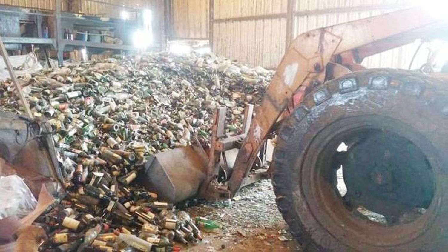 El Parque El Abasto recicló  40 toneladas de vidrio en lo que va del 2020