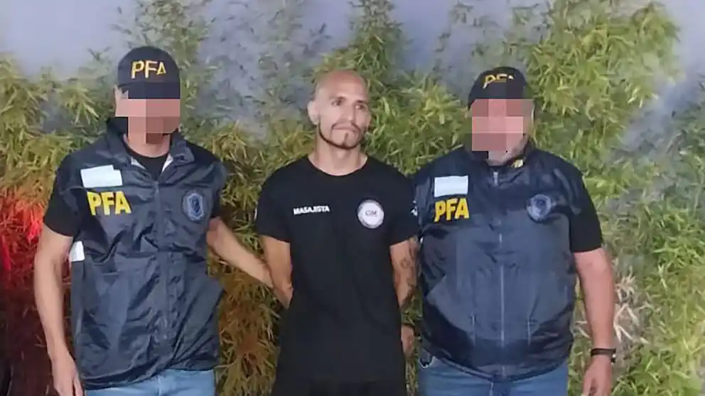 El sospechoso capturado por la PFA