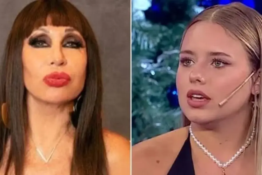 El filoso comentario de Moria Casán contra el compañero de Coti Romero en Bailando 2023