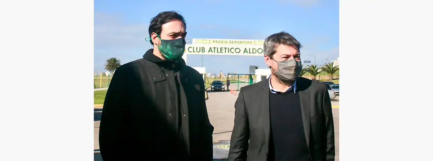 Lammens se reunió con clubes y renovó su compromiso para poner en valor el Minella