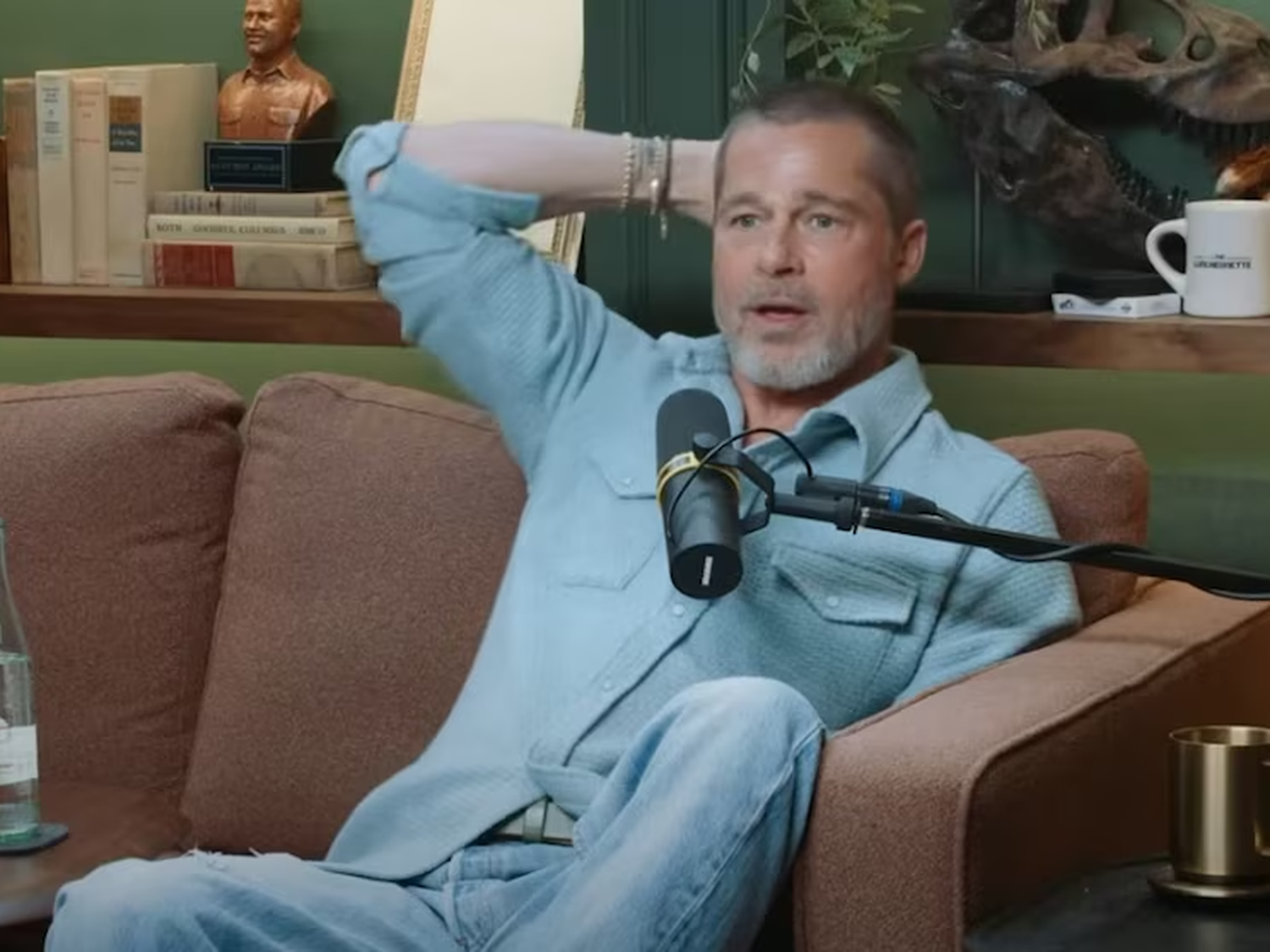 Brad Pitt reveló su autodestructiva rutina en los 90: “Fue el momento más insalubre de mi vida”