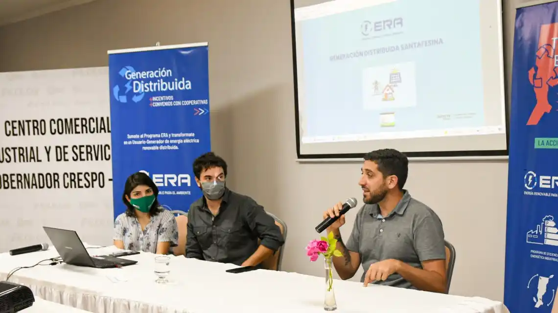 Se realizó una jornada sobre Transición Energética en Gobernador Crespo