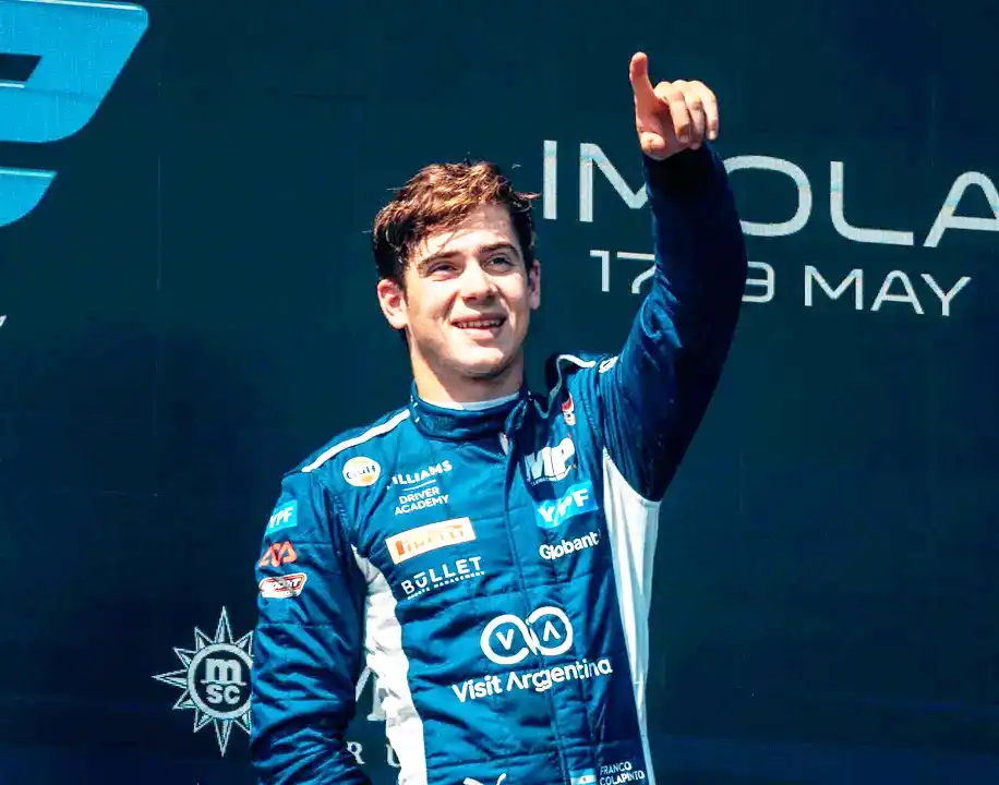 Franco Colapinto será el 26to. piloto argentino en competir en la Fórmula 1