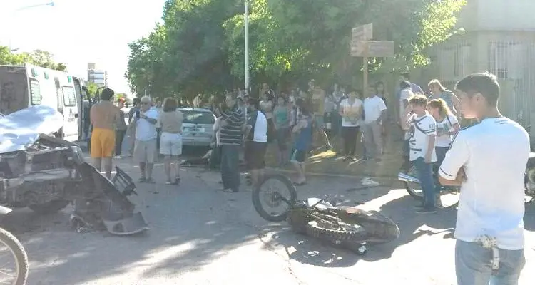 Accidente de moto