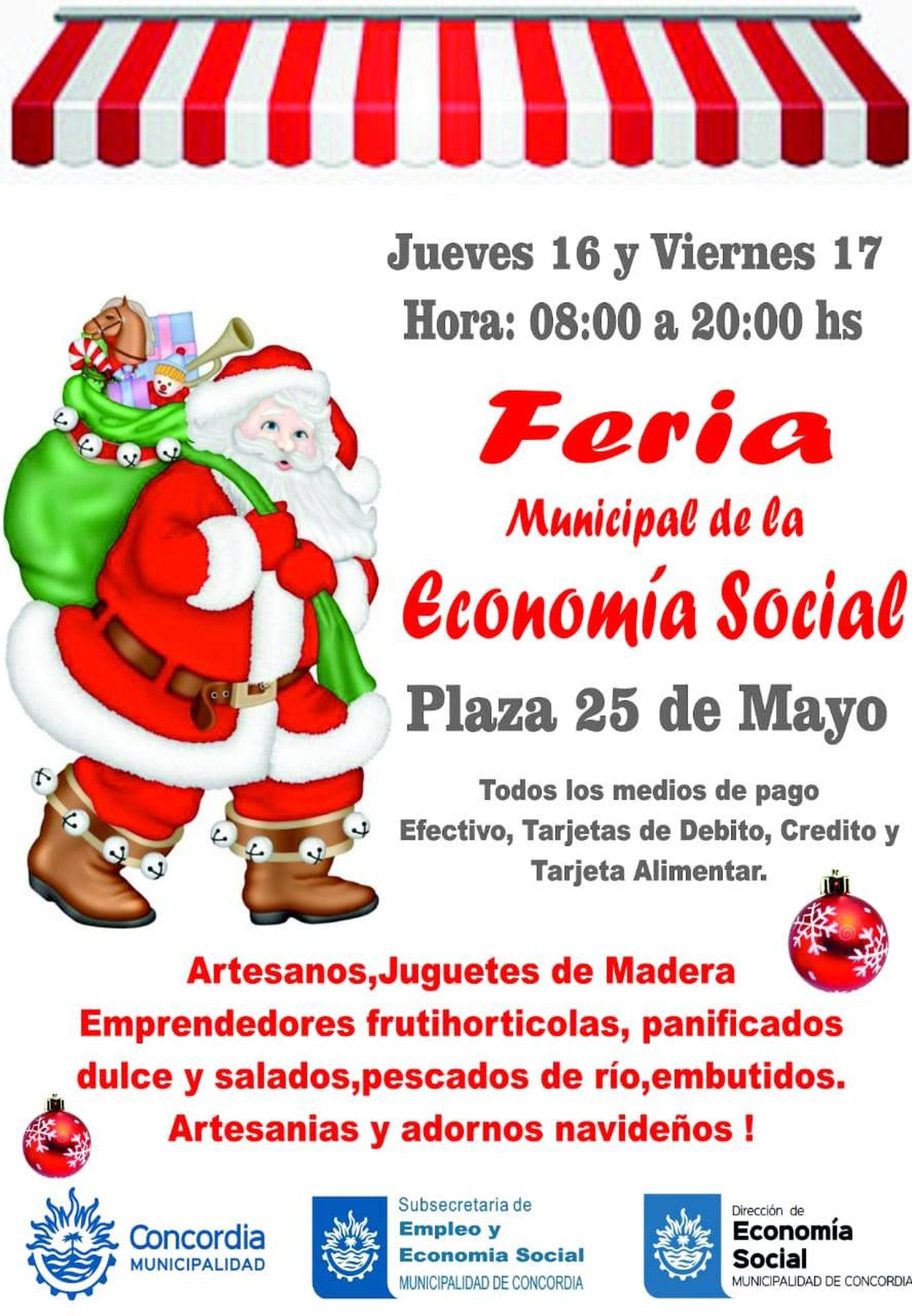 Feria municipal de Economía Social