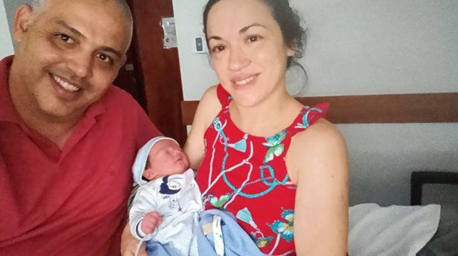 Caetano, el primer bebé del año en Entre Ríos