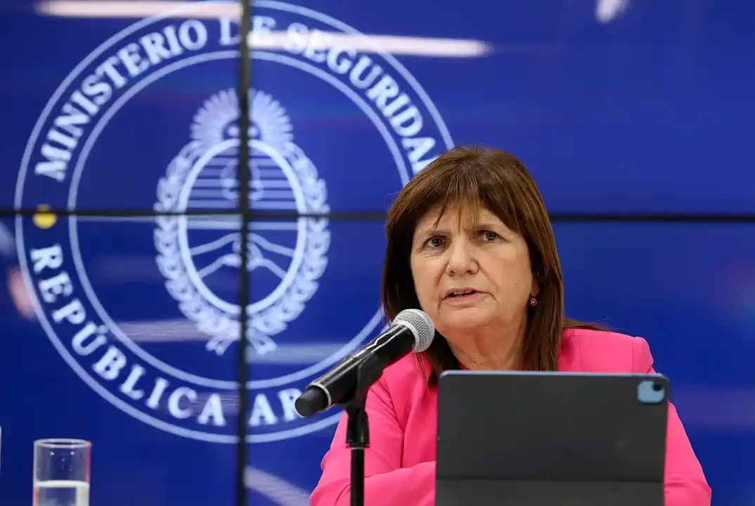 La ministra de Seguridad nacional, Patricia Bullrich.