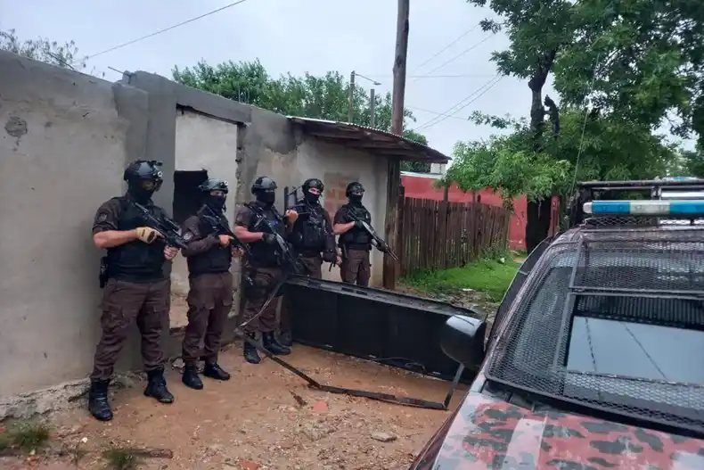 Megaoperativo en Entre Ríos por venta de drogas