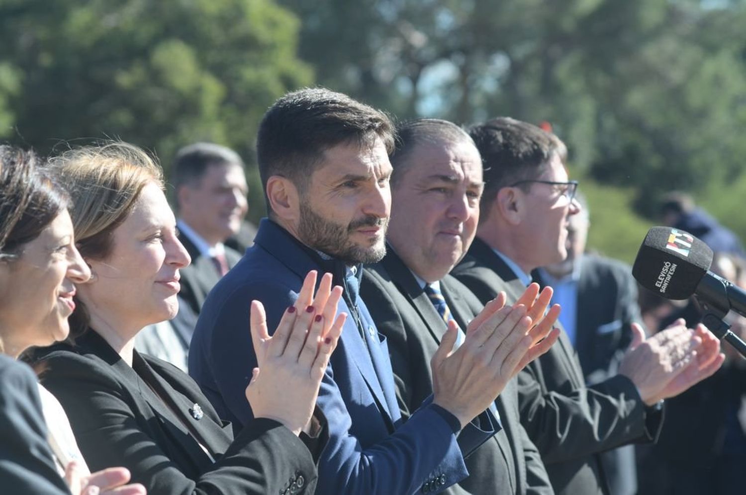 El gobernador Pullaro destacó "todo lo que representa Santa Fe en la Constitución de nuestro país".