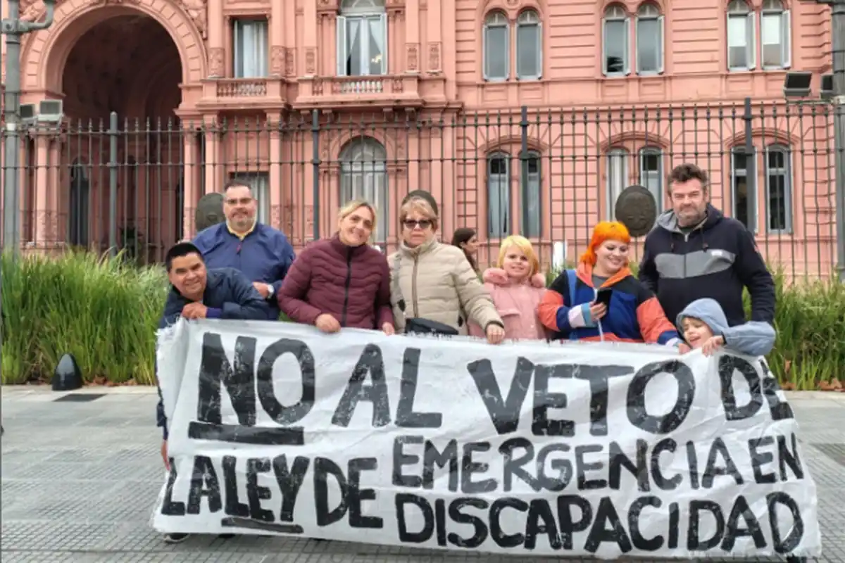 Desde Concordia a Casa Rosada: 400 kilómetros a pie para visibilizar la crisis en discapacidad