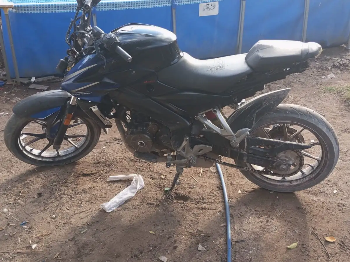 moto secuestrada