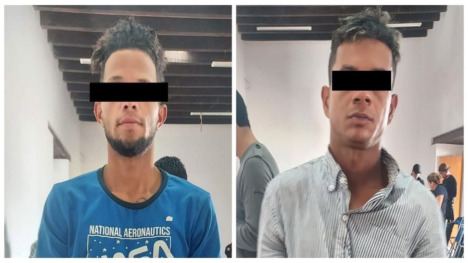 DETENIDA BANDA DE MIGRANTES VENEZOLANOS con armas y drogas en Oaxaca