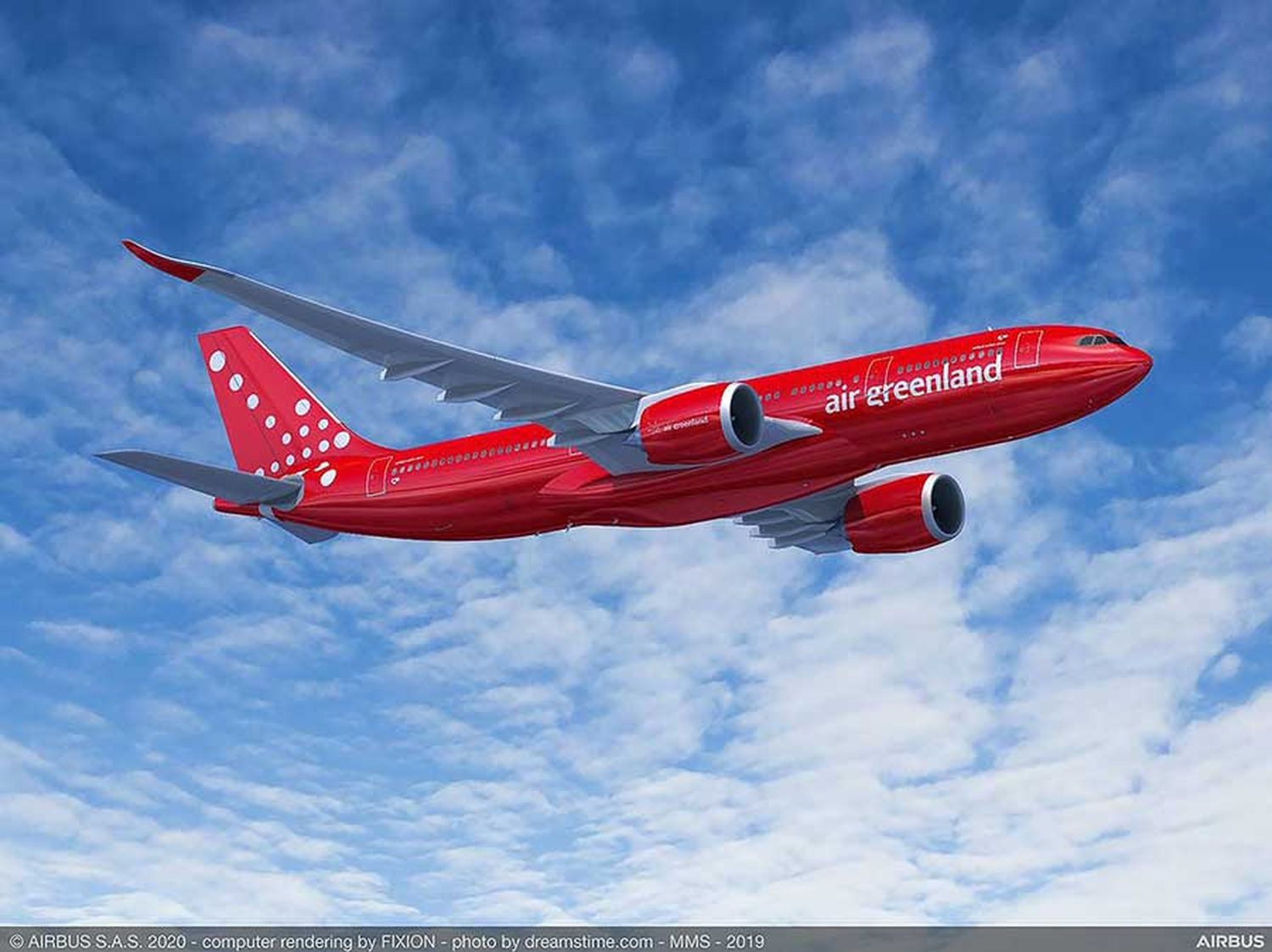 Air Greenland confirma pedido de un Airbus A330-800