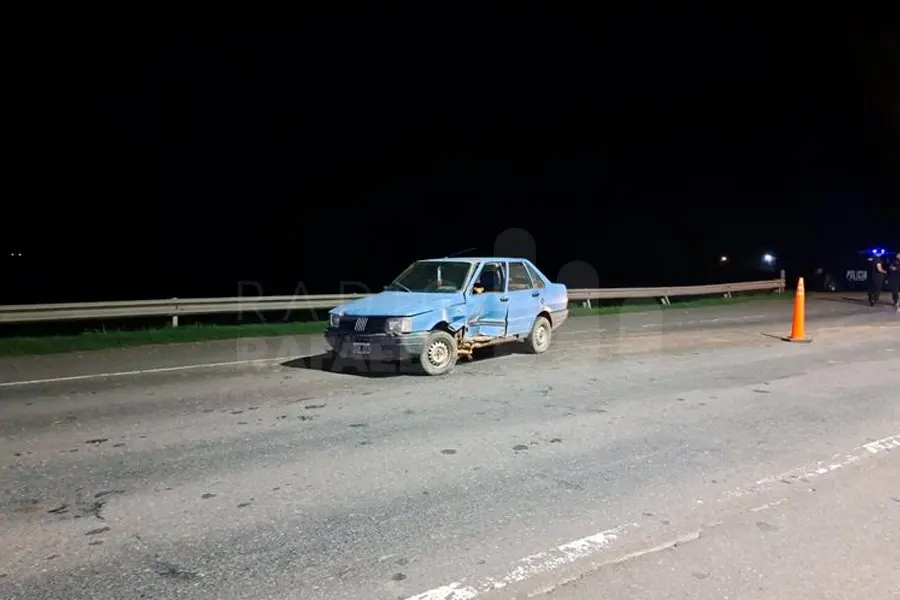 Fuerte accidente en la RN34 terminó con un hombre hospitalizado