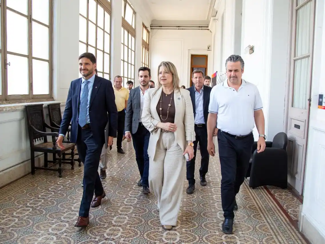 Pullaro y Cococcioni se reunieron con la nueva ministra de Seguridad.