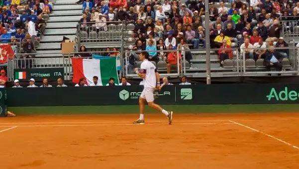 Copa Davis: Delbonis ganó y la lluvia retrasó a Mónaco para el sábado